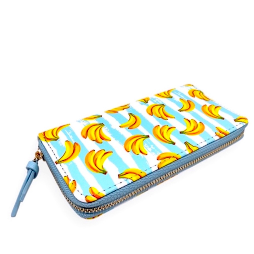 NWT Bananas 🍌 zip around wallet
